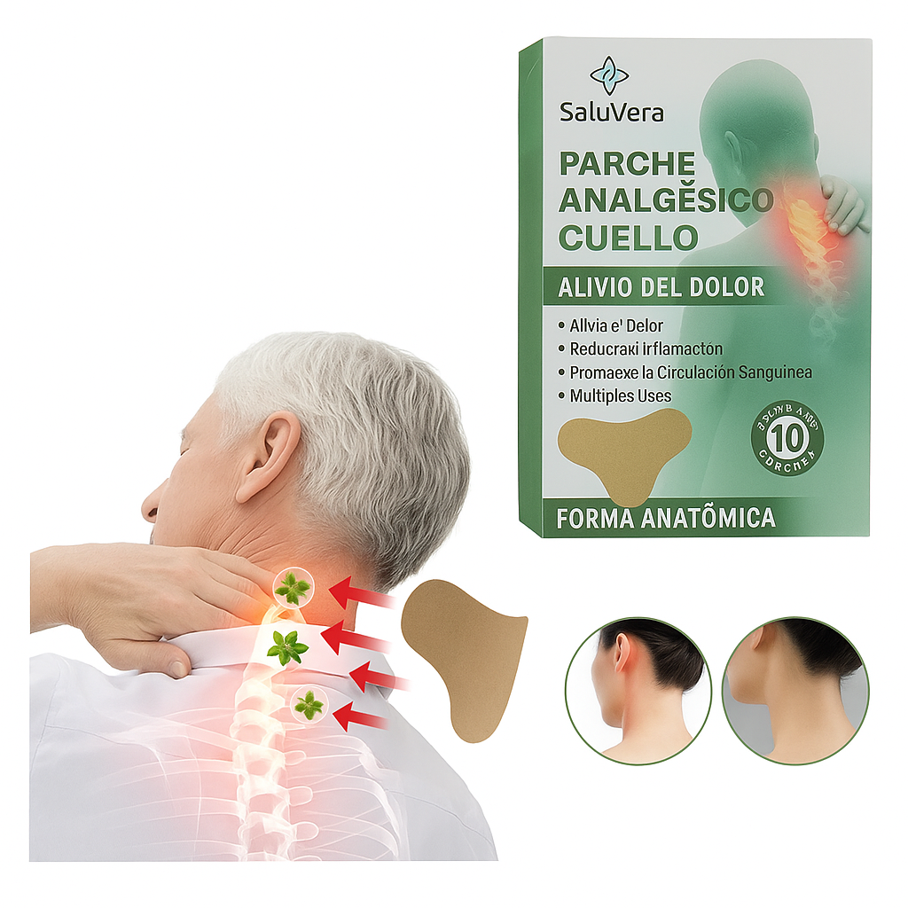 Parches Naturales para Alivio del Dolor de Cuello, Espalda y Articulaciones – Terapia Herbal Caliente... Pago contra entrega y envió gratis en Panamá....