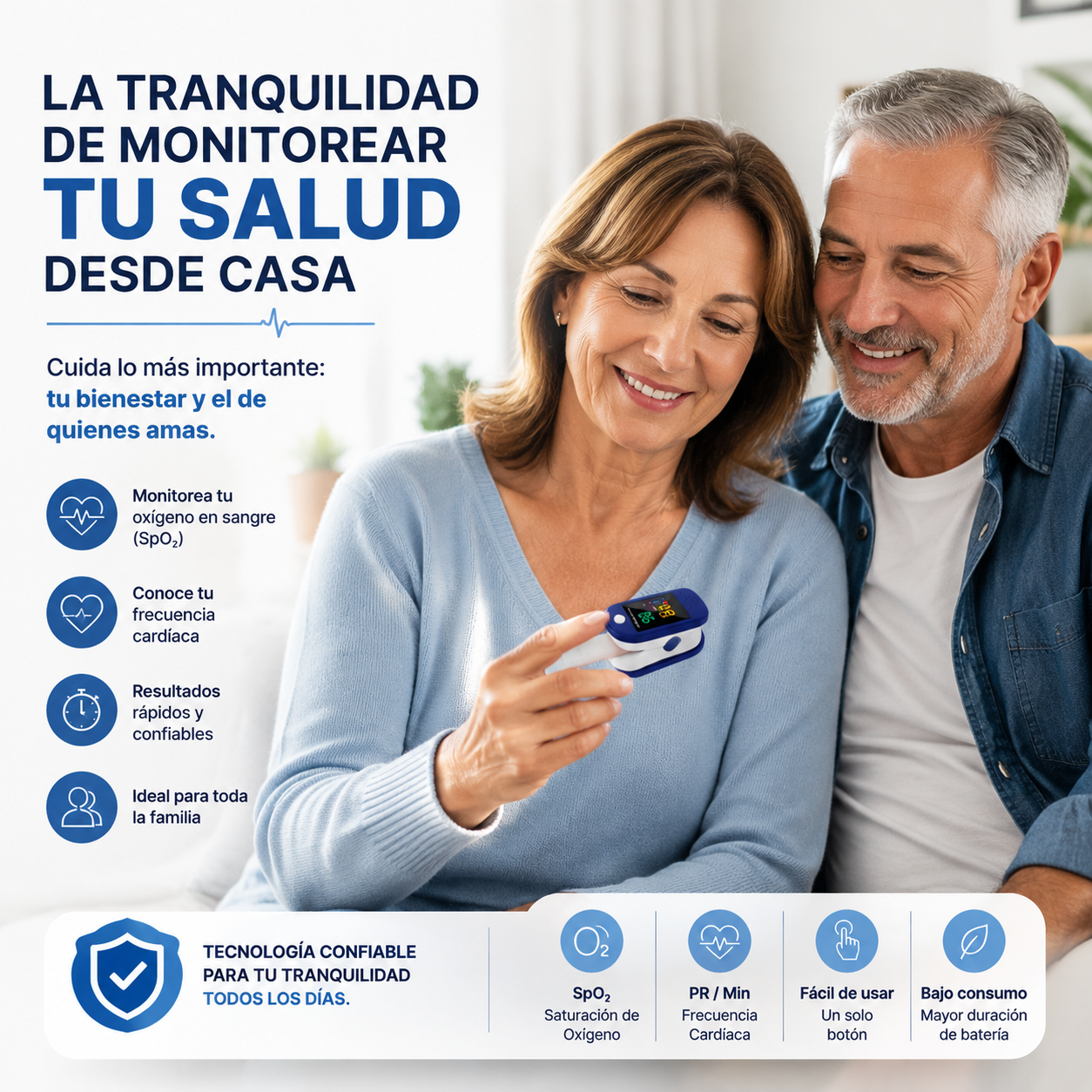 (55% Descuento) OxyGuard™ | Oxímetro Digital de Pulso de Alta Precisión