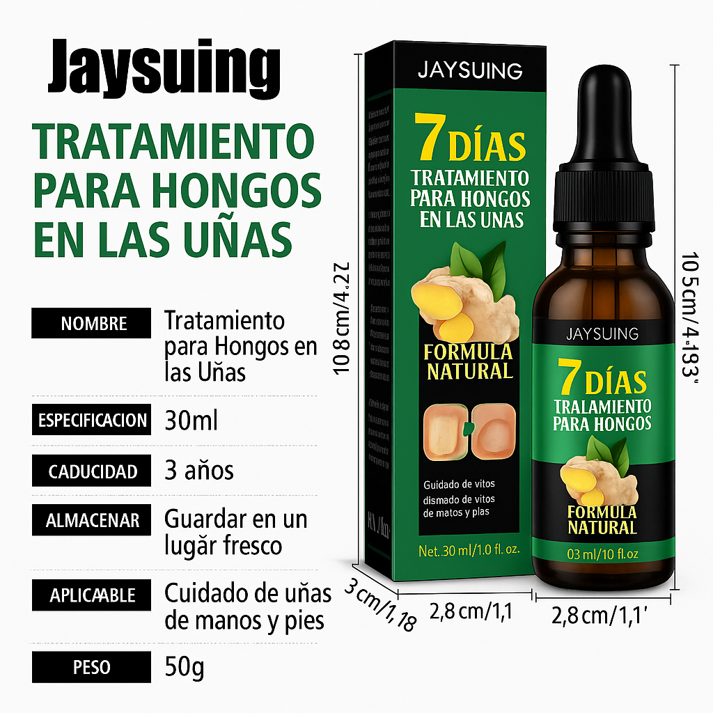 🧴 Tratamiento Suero Anti Hongos para Uñas – Jaysuing 30ML....Pago contra entrega y envio gratis en Guatemala....