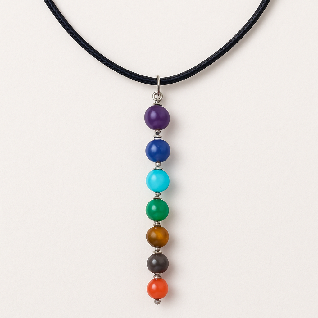 Collar 7 Chakras Largo- Armonía, Energía y Equilibrio Interior... Pago contra entrega y envió gratis en Panamá