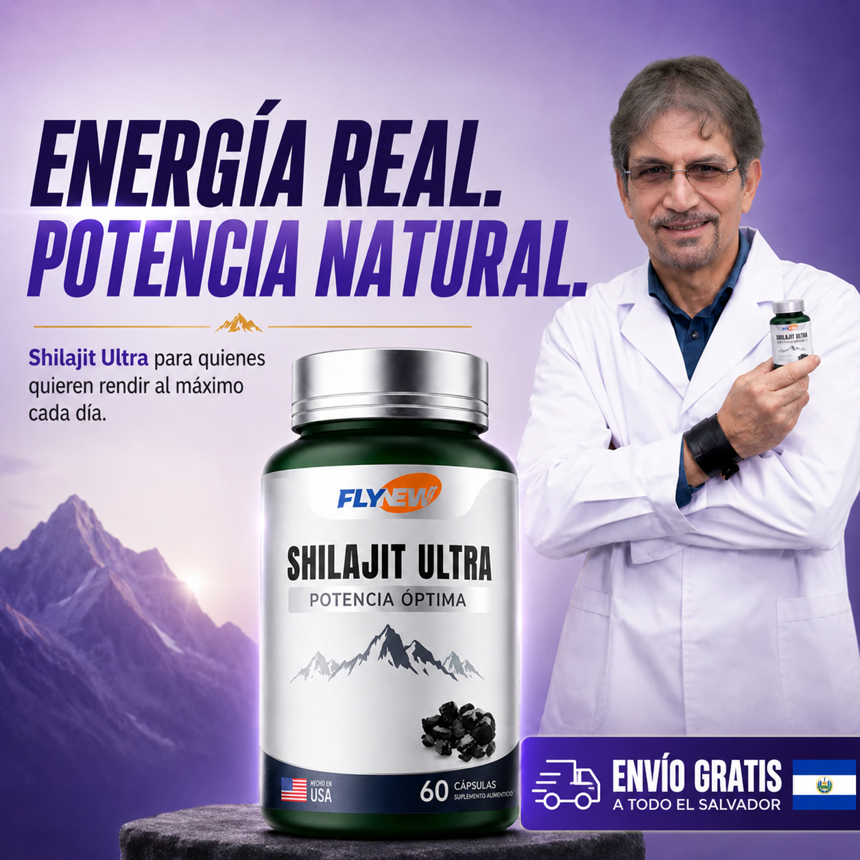 (67% DESCUENTO) Shilajit Ultra Energía Real y Potencia Natural