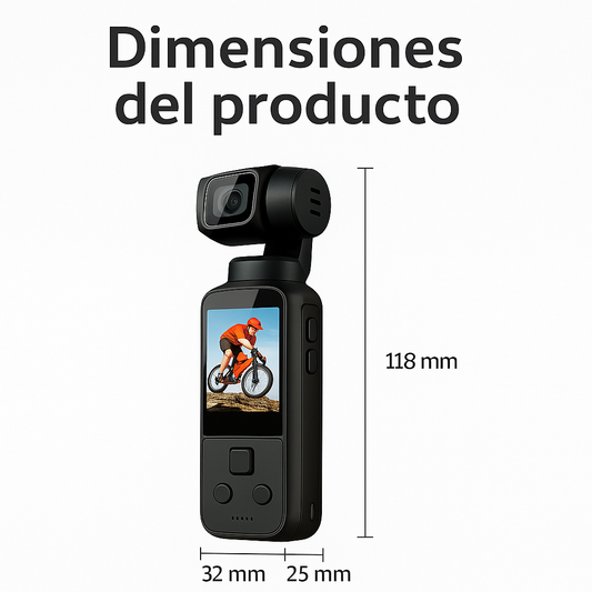 Camara de Acción CAPTA MOVIMIENTO Portátil 4K importada | original!!! Pago contra entrega y envió gratis en Panamá...