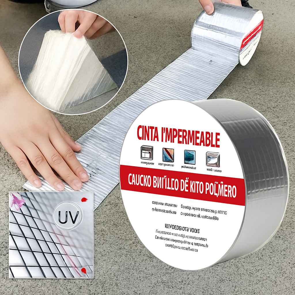 Cinta de sellado de butilo autoadhesiva | Importación reciente de EEUU (LA cinta original mas potente de america)