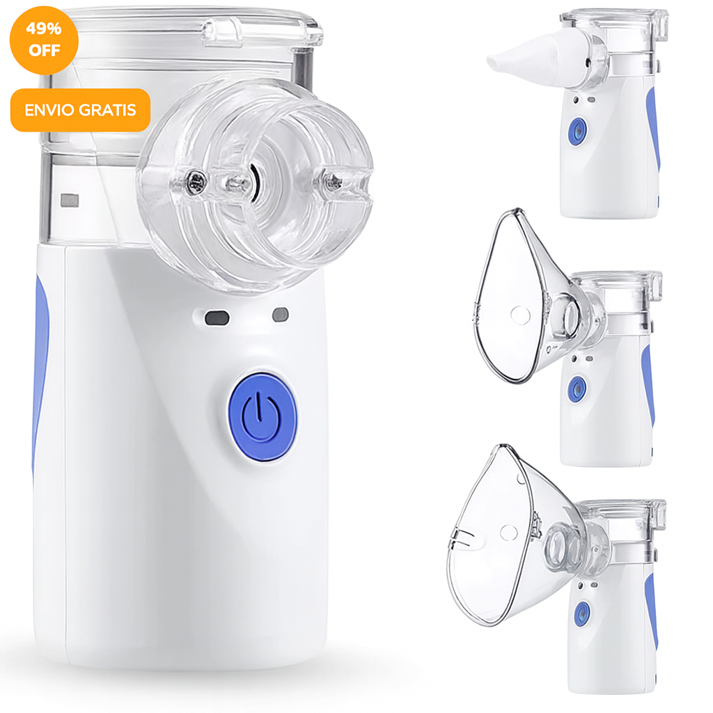 Mesh ®NEBULIZADOR PORTATIL ORIGINAL IMPORTADO ... PAGO CONTRA ENTREGA Y ENVIO GARTIS EN PANAMÁ....