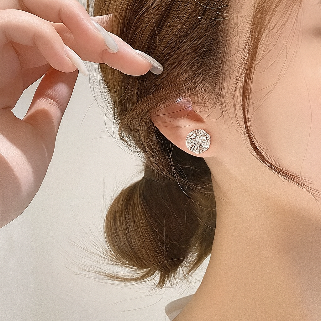 PAR DE ARETES IMANTADOS PLATEADOS doble función (Me hizo bajar peso a mi en 2 dias) PAGO CONTRA ENTREGA Y ENVIÓ GRATIS EN PANAMÁ!!!