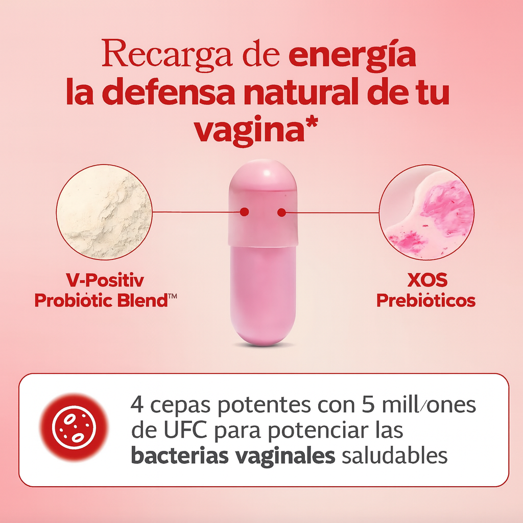 🌸 URO Probióticos Vaginales 100% O Positiv – Salud Íntima y Equilibrio Natural (60 cápsulas)!!!! Pago contra entrega y envió gratis en Panamá....