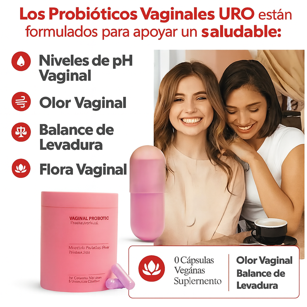 🌸 URO Probióticos Vaginales 100% O Positiv – Salud Íntima y Equilibrio Natural (60 cápsulas)!!!! Pago contra entrega y envió gratis en Panamá....