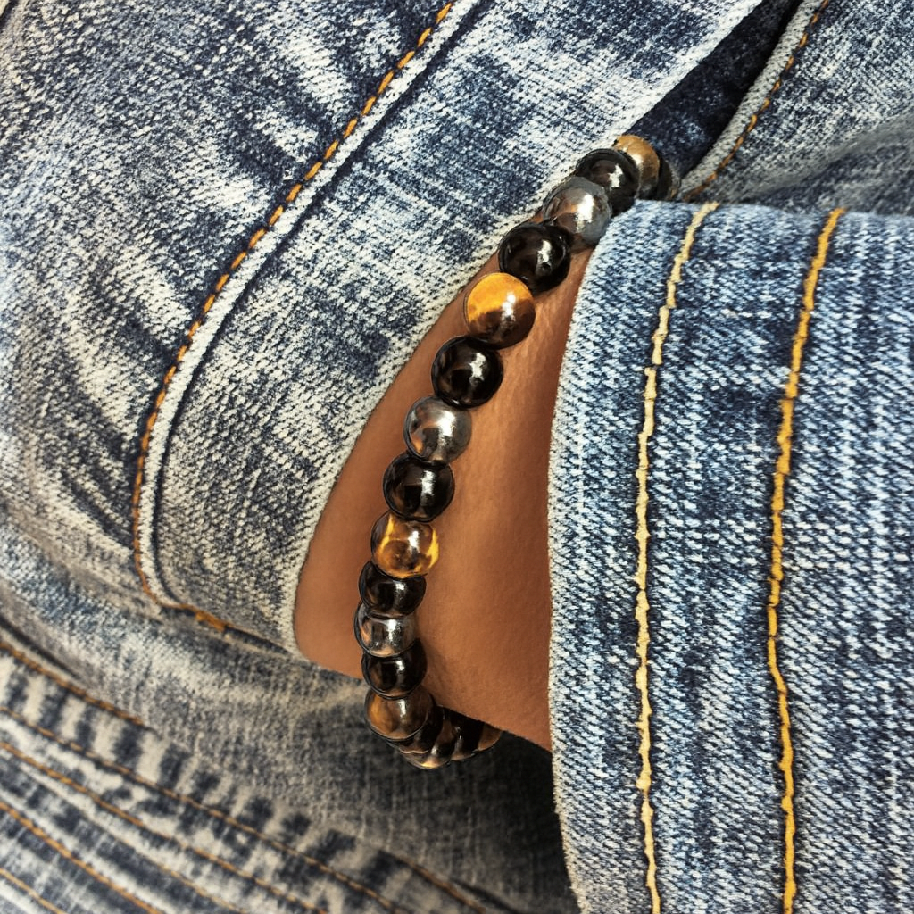 Pulsera Ojo de Tigre Original con piel real certificada | PAGO CONTRA ENTREGA Y ENVIO TOTALMENTE GRATIS EN PANAMÁ!!!!!