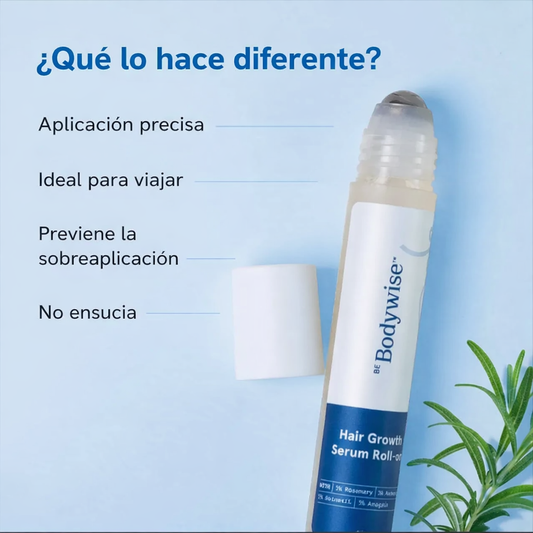 🧴 Sérum Roll-On (Original 100%) para el Crecimiento del Cabello en 7 dias con Romero – Triple Acción... Pago contra entrega y envió gratis en Panamá....