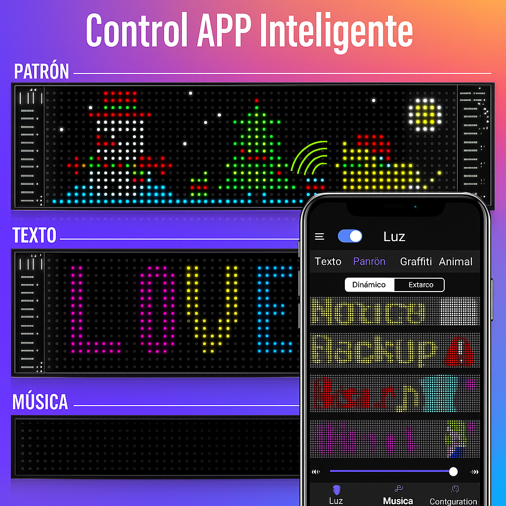 LUJOCAR® TIRA LED PROFESIOANAL DE CARRO PREMIUM CON IA (ULTIMA VERSIÓN) | IMPORTADA EE.UU PAGO CONTRA ENTREGA Y ENVIO GRATIS EN PANAMÁ...