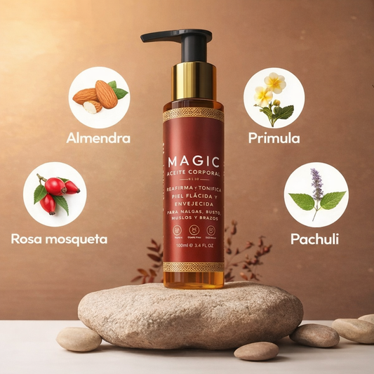 ✨ Magic Body Oil – Aceite Corporal Hidratante Después del Baño... Pago contra entrega y envió gratis en Panamá....
