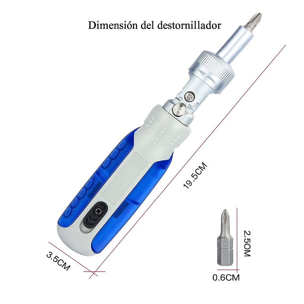 Pater® Juego de Destornilladores Original alta calidad (14 funciones en 1) .... Pago contra entrega y envió totalmente gratis en Panamá!!!!