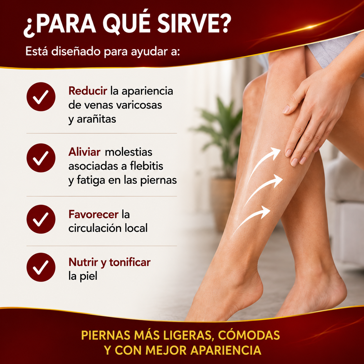 (55% DESCUENTO) VaricoseVeins™ | Alivia Piernas Cansadas y Mejora la Apariencia de Venas Visibles