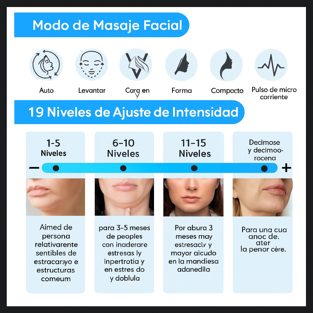 Masajeador Facial Reafirmante!!! Pago contra entrega y envió gratis en todo PANAMÁ!!!