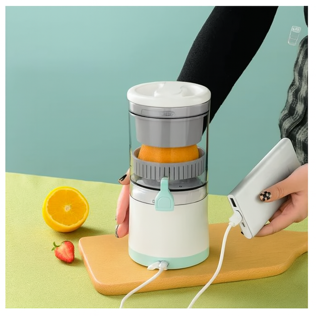 JuiceFast ® Maquina Original Eléctrica Portátil | Exprime todo en 3 segundos, obtén vitaminas y salud tomando jugo