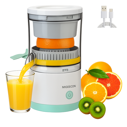 JuiceFast ® Maquina Original Eléctrica Portátil | Exprime todo en 3 segundos, obtén vitaminas y salud tomando jugo