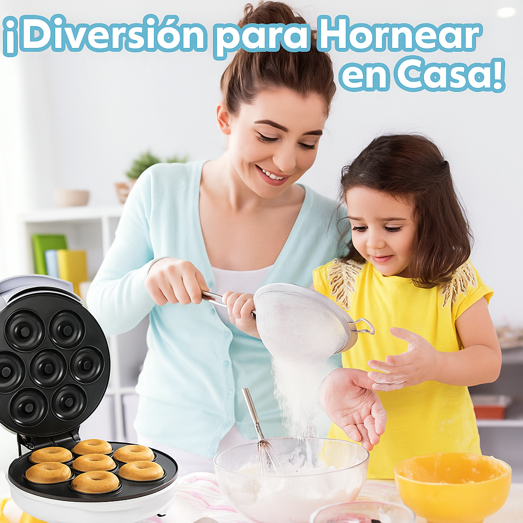 Máquina Multiusos para Donas y Pancakes – Hace 7 unidades a la vez...Pago contra entrega y envió totalmente gratis en Panamá....