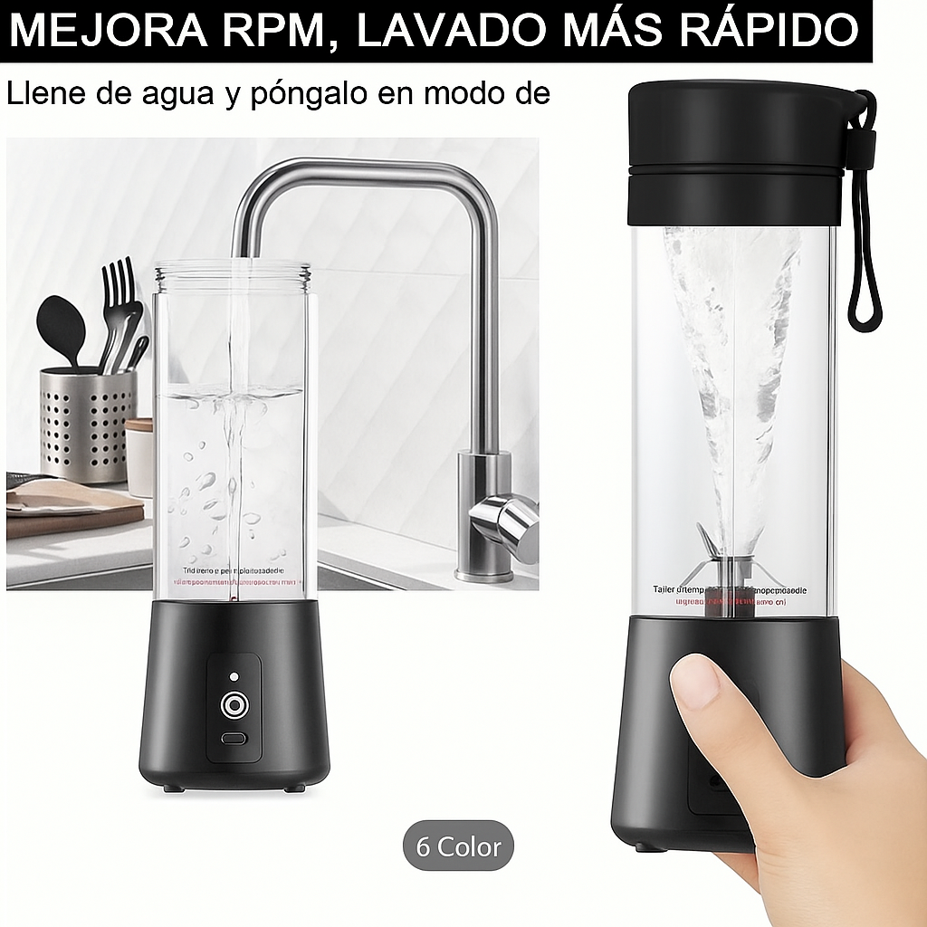 (OFERTA 2X1)LICUADORA PORTATIL ELECTRICA IMPORTADA JUGOS, BATIDOS EN 10 SEGUNDOS... PAGO CONTRA ENTREGA Y ENVIÓ GRATSI EN PANAMÁ.....