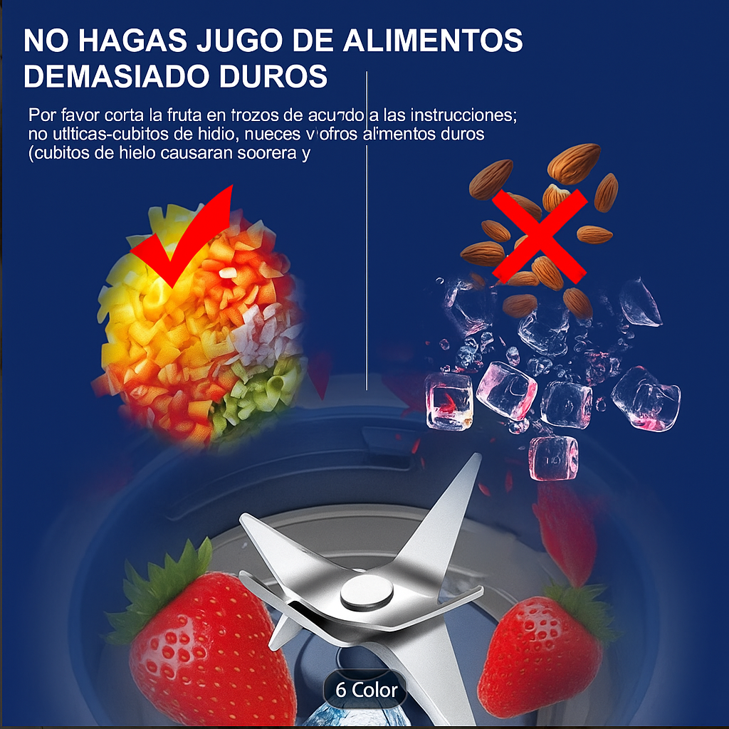 (OFERTA 2X1)LICUADORA PORTATIL ELECTRICA IMPORTADA JUGOS, BATIDOS EN 10 SEGUNDOS... PAGO CONTRA ENTREGA Y ENVIÓ GRATSI EN PANAMÁ.....