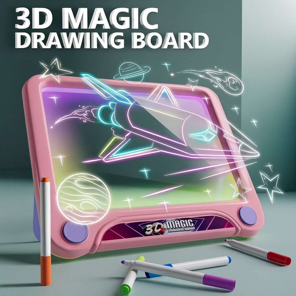 Tablero 3d magico para niños!!! Pago contra entrega y envió totalmente gratis en PANAMÁ....