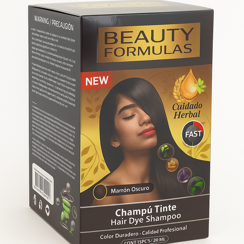 🖤 Shampoo Instantáneo Hair Dye 3 en 1 – Color Negro!!!! Pago contra entrega y envió totalmente gratis en Panamá....