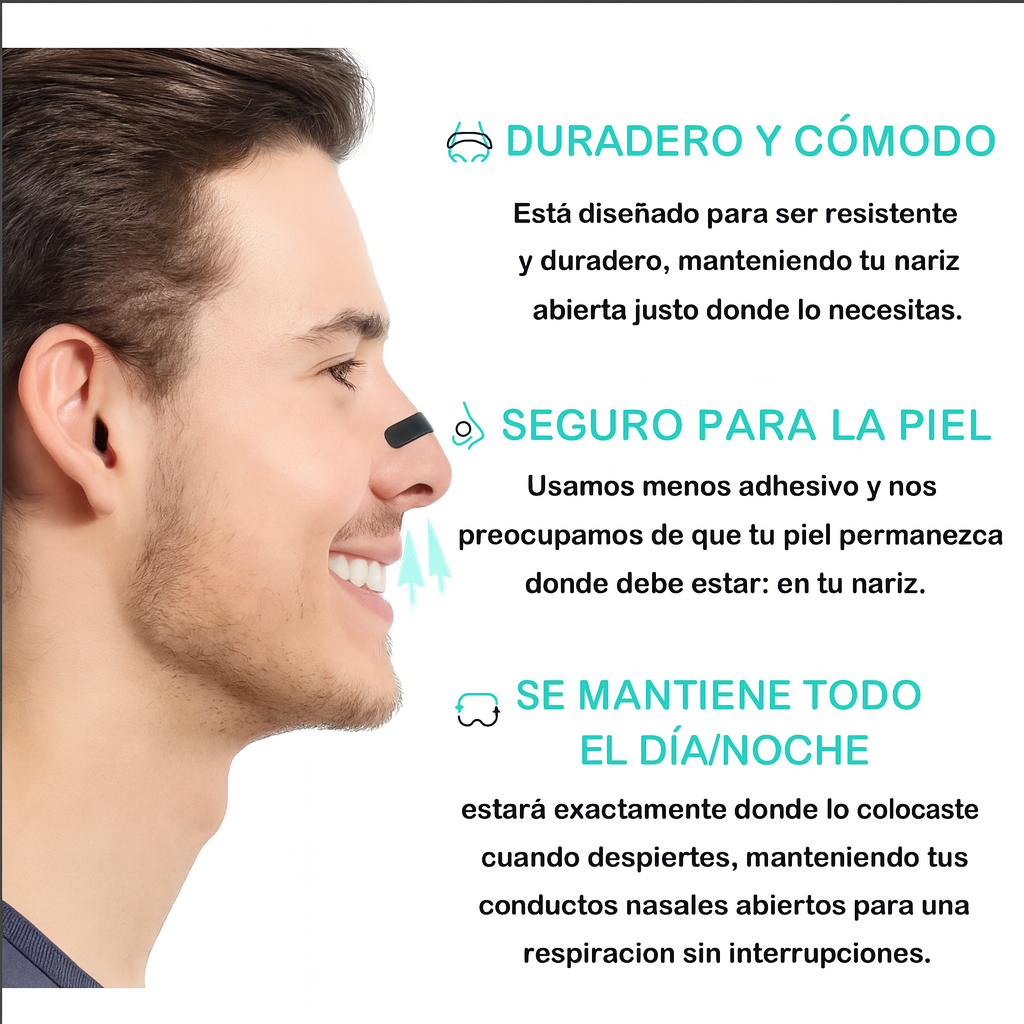 Tiras nasales profesionales que usa Cristiano Ronaldo y deportistas de elite para respirar mejor, originales!!!! Pago contra entrega y envió gratis en Panamá....