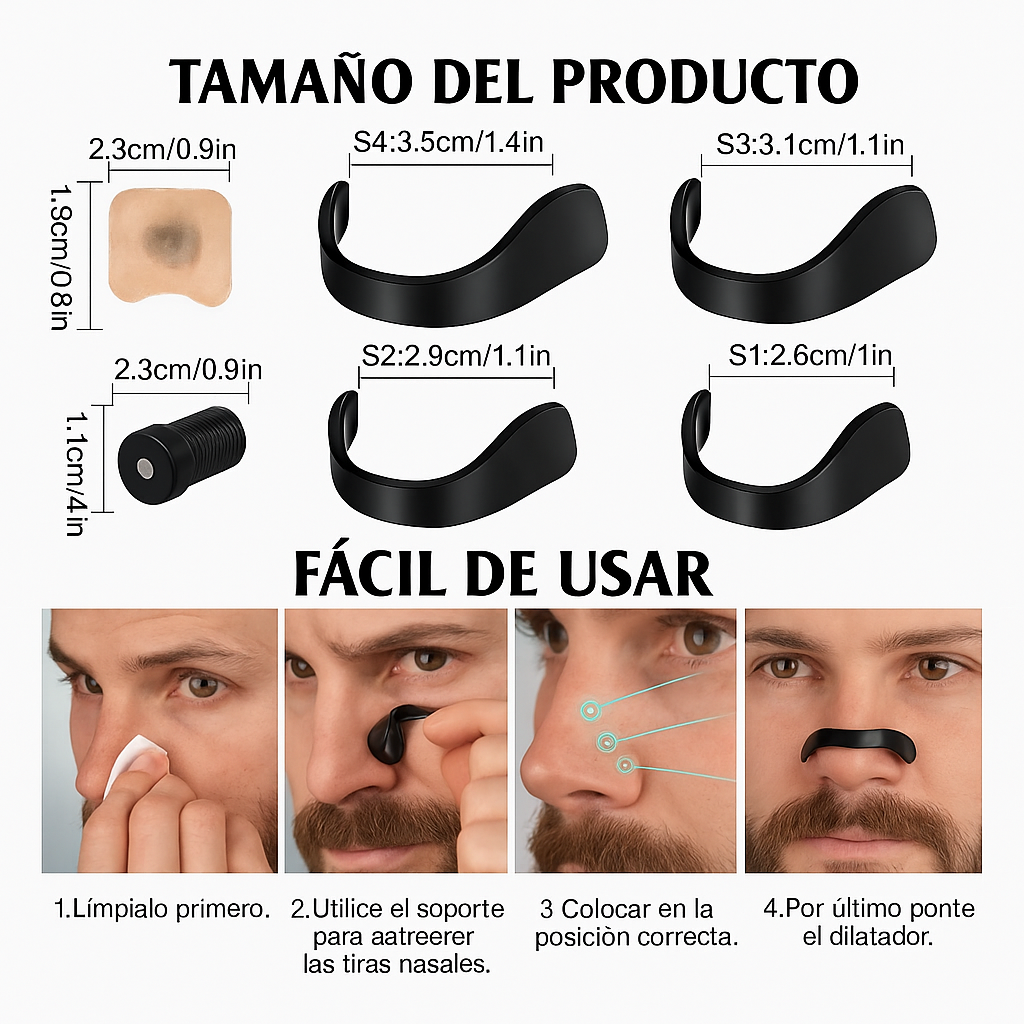 Tiras nasales profesionales que usa Cristiano Ronaldo y deportistas de elite para respirar mejor, originales!!!! Pago contra entrega y envió gratis en Panamá....