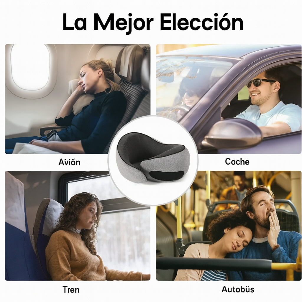 ✨ Almohada Ergonómica para el Cuello – ¡Tu compañera de viaje perfecta! ✨Oferta 2x1 paga 1 llevas dos y se te regala 2 maletines de viajes pequeños... Pago contra entrega y envió gratis a Panamá!!!