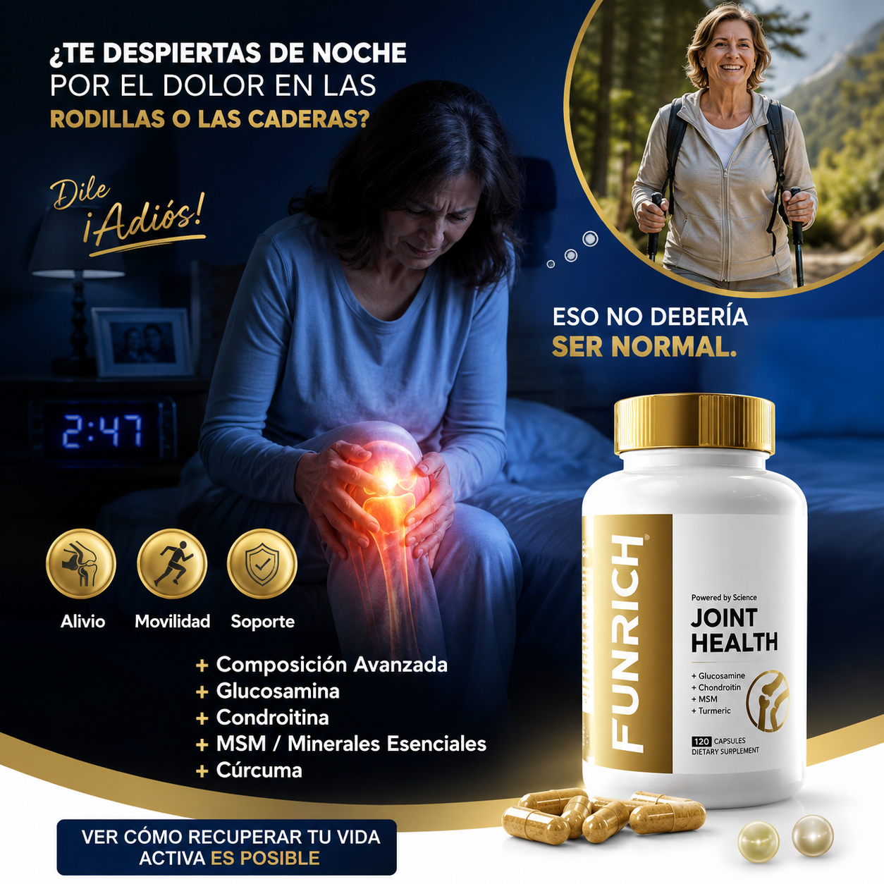 (55% DESCUENTO) Advanced Joint Health™ | Soporte Avanzado para la Salud Articular
