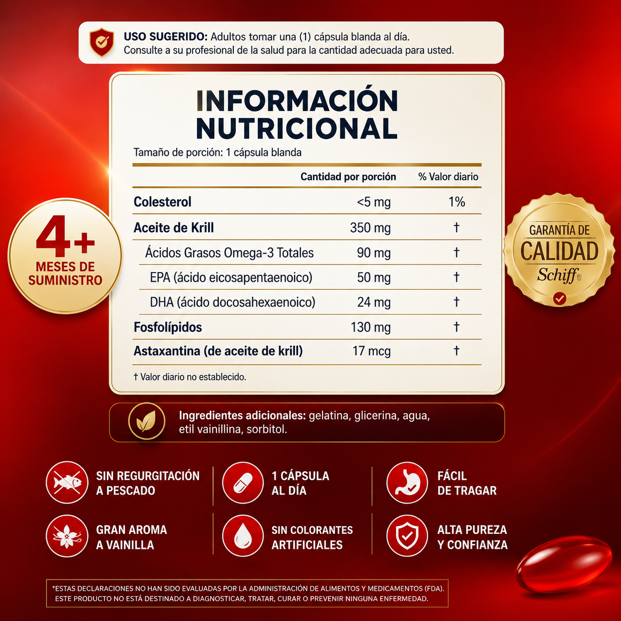 (2x1) MegaRed™ 100% Original – Corazón Más Fuerte + Omega-3 Premium + Sin Sabor a Pescado