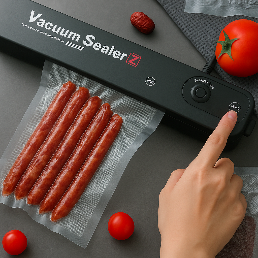 Sealer®  SELLADOR AL VACIO ORIGINAL IMPORTADO (última versión 2025) + 10 BOLSAS DE REGALO... PAGO CONTRA ENTREGA Y ENVIÓ GRATIS EN PANAMÁ!!!!