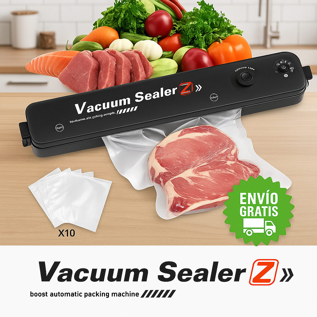 Sealer®  SELLADOR AL VACIO ORIGINAL IMPORTADO (última versión 2025) + 10 BOLSAS DE REGALO... PAGO CONTRA ENTREGA Y ENVIÓ GRATIS EN PANAMÁ!!!!