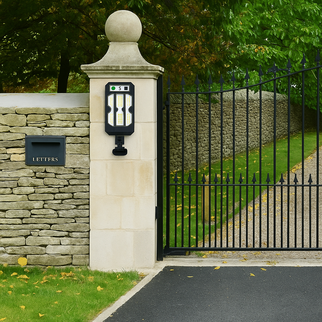 Luminu® Lampara Solar con Sensor de Movimiento Alumbra hasta 300 metros | Envío Gratis y Pagas al Recibir En PANAMÁ!!!!