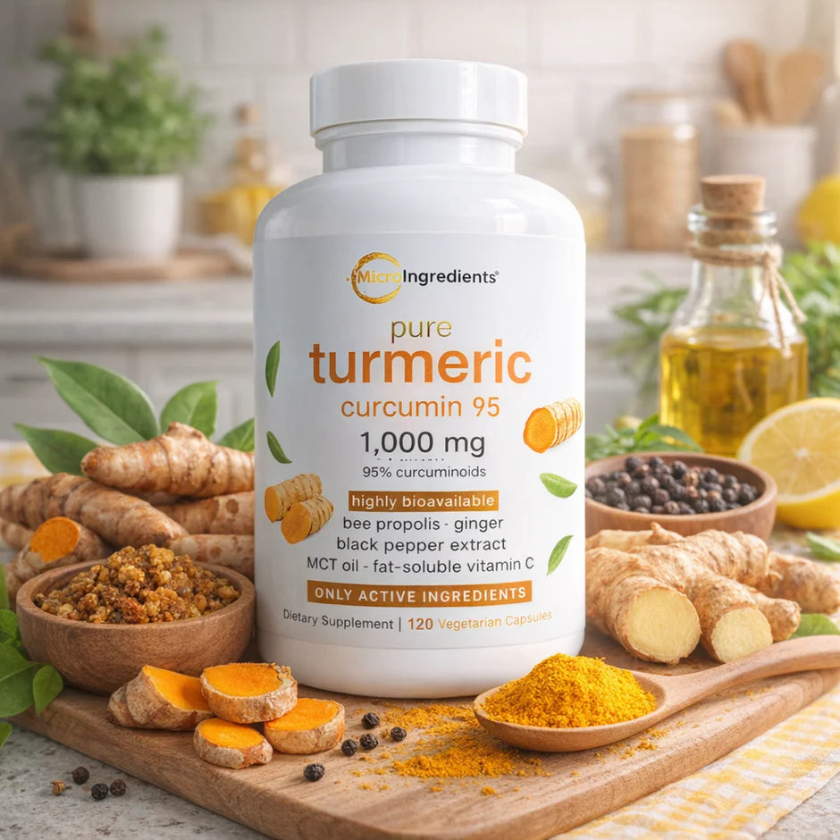 (55% DESCUENTO) Turmeric Curcumin™ | Apoya tus Articulaciones y Recupera tu Movilidad
