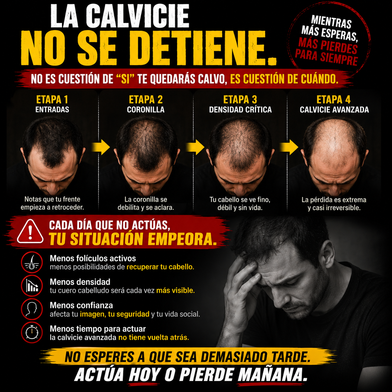 (67% Descuento) Shampoo Minoxidil Original| Crecimiento Capilar + Mayor Volumen