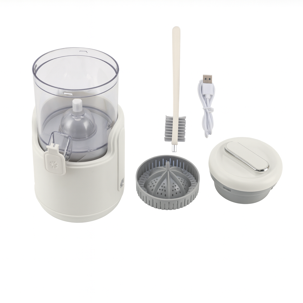 JuiceFast ® Maquina Original Eléctrica Portátil | Exprime todo en 3 segundos, obtén vitaminas y salud tomando jugo