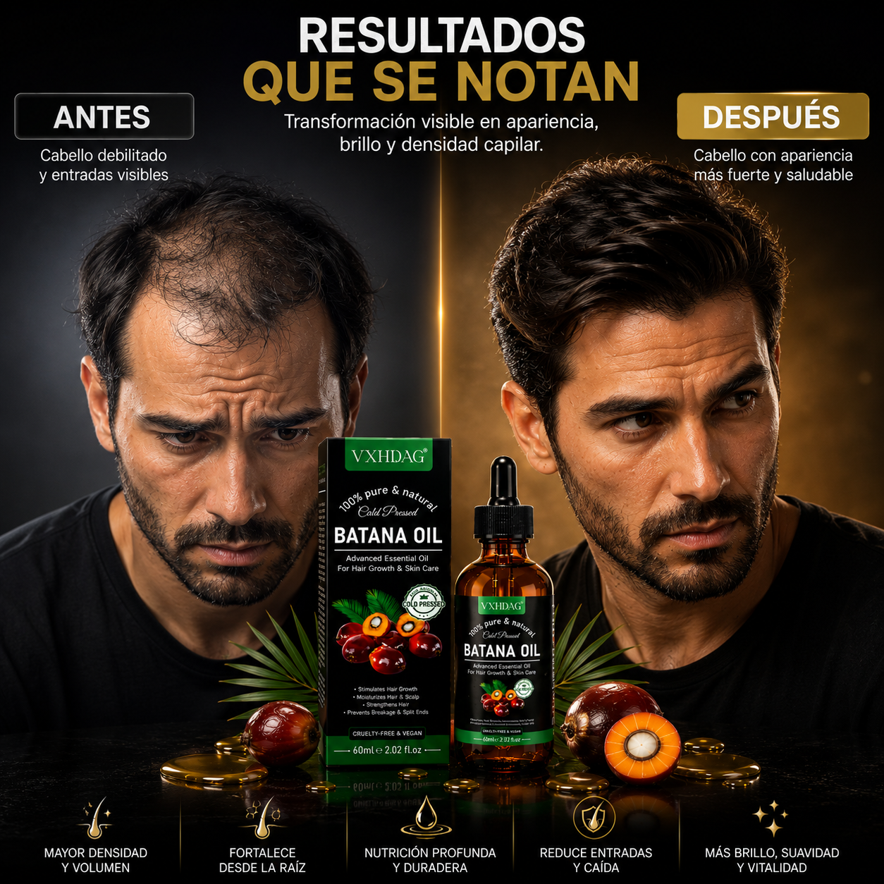(30% Descuento) Batana Oil 100% original | Ultra Reparacion Fortalece el crecimiento de cabello