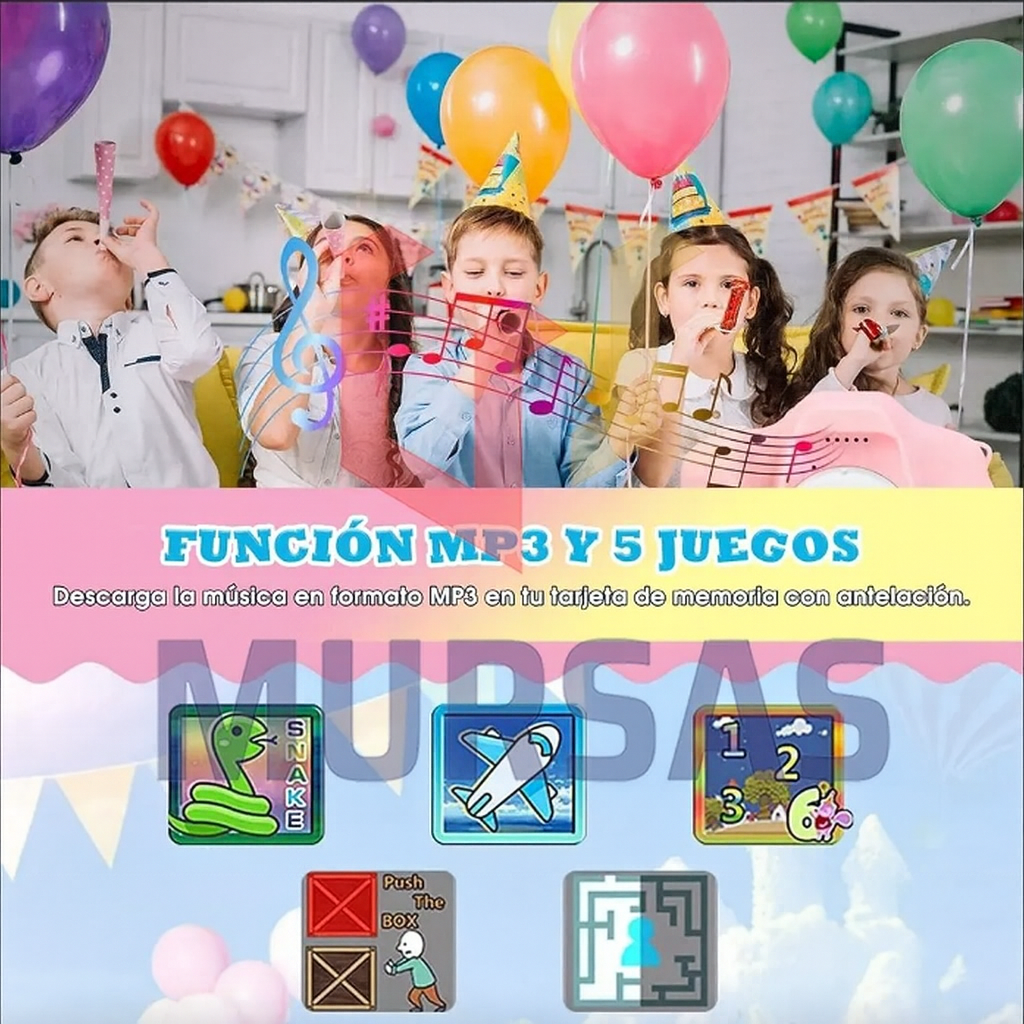 Cámara Digital Infantil HOMHOW 20MP con Doble Lente y Pantalla IPS!!! Pago contra entrega y envió gratis a todo Panamá!!!