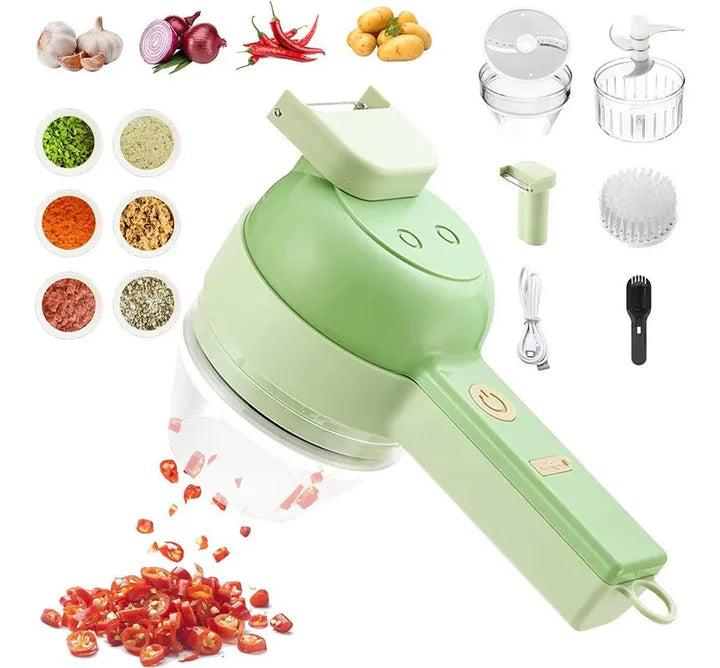 Picador multifuncional de verduras usb (Pica en un minuto) contraentrega y envio gratis en Panamá