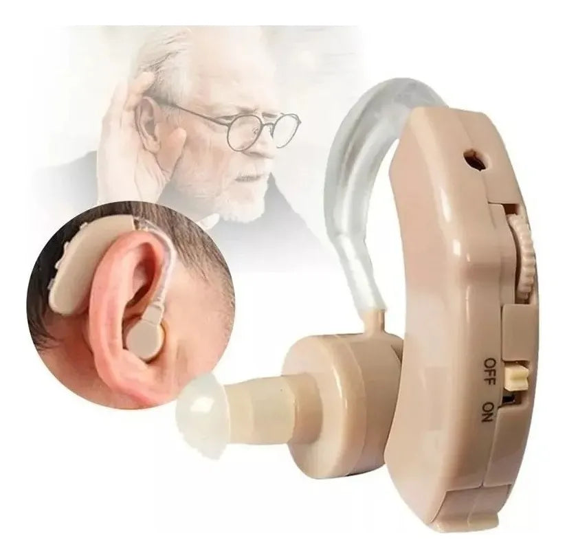 (55% Descuento) ClaroVoz™ | Amplificador Auditivo Recargable con Reducción de Ruido y Sonido Claro