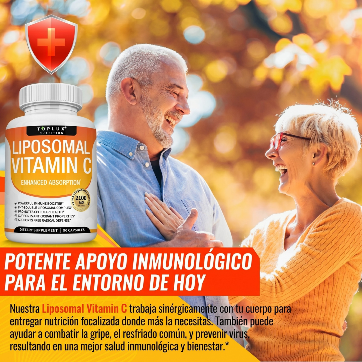 (2x1) Liposomal Vitamina C – Defensas Fuertes + Energía Alta + Piel Radiante