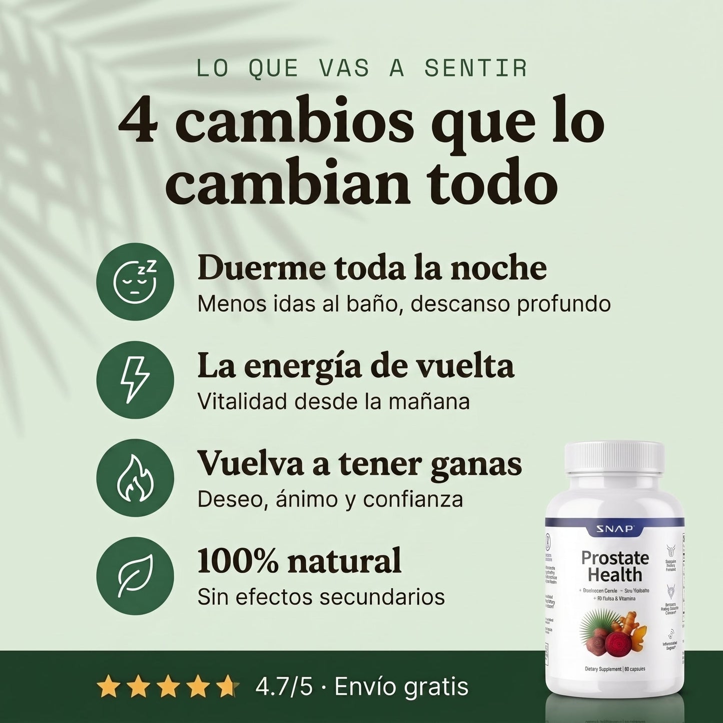(55% Descuento) ProstaHealth™ | Salud Prostática y Flujo Urinario