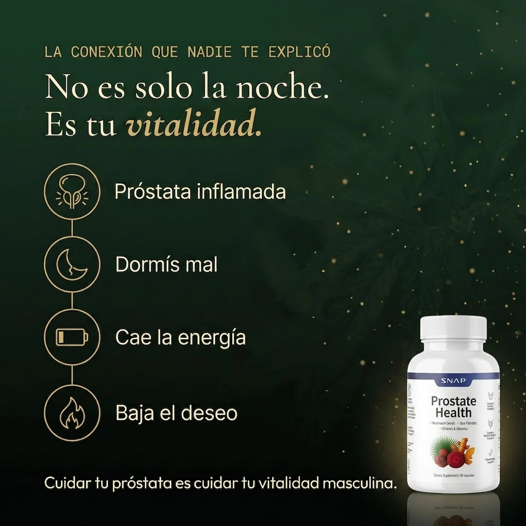 (55% Descuento) ProstaHealth™ | Salud Prostática y Flujo Urinario