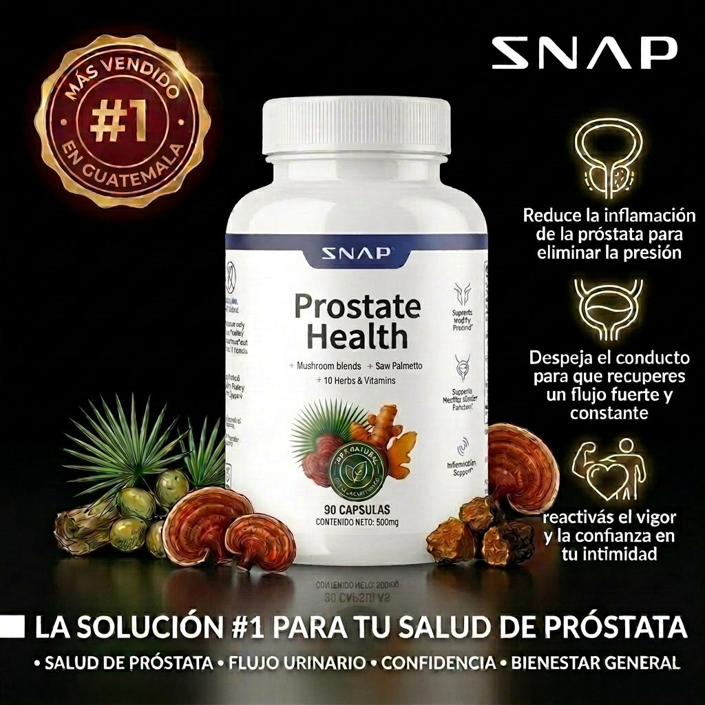 (55% Descuento) ProstaHealth™ | Salud Prostática y Flujo Urinario