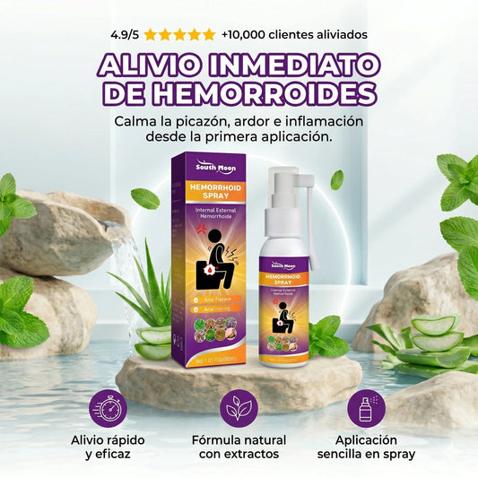 (2x1) Spray Hemorroidal™ | Menos Ardor + Máxima Desinflamación