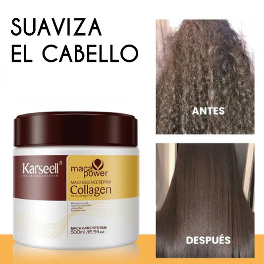 Alisa, Brilla Y rejuvenece cabello en 3 Minutos KARSEEL® + Envió gratis y Contraentrega