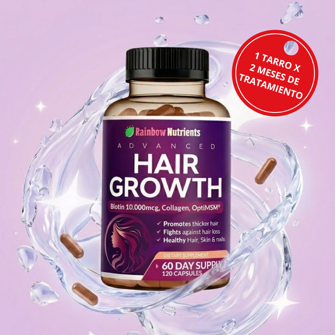 (2x1) Hair Growth™ – Recupera tu Cabello + Crecimiento Acelerado + Volumen Visible