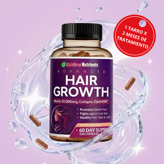 (2x1) Hair Growth™ – Recupera tu Cabello + Crecimiento Acelerado + Volumen Visible