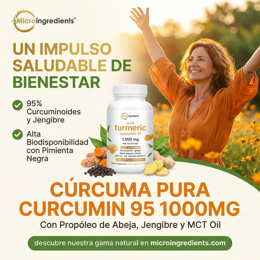 (55% DESCUENTO) Turmeric Curcumin™ | Apoya tus Articulaciones y Recupera tu Movilidad