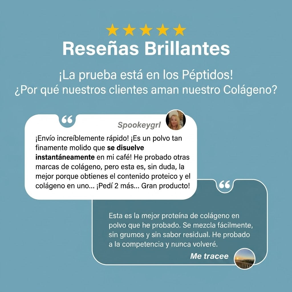 (55% DESCUENTO) NeoCell Bio-Peptides™ | Fórmula Avanzada de Colágeno Hidrolizado